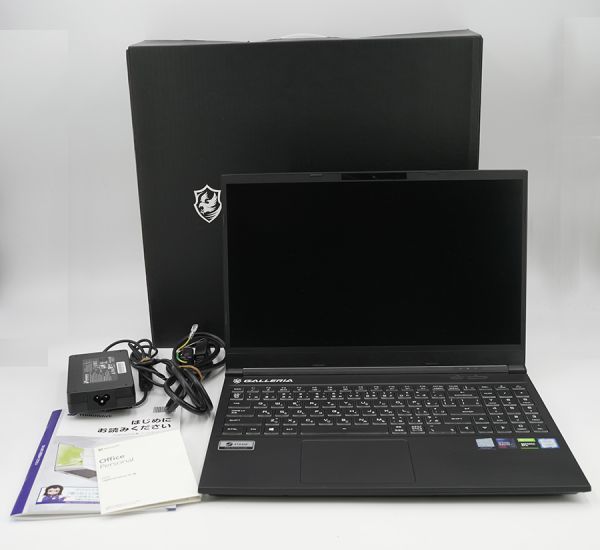 M7045 【ゲーミングノート】GALLERIA GCR1650GF/ i7 9750H 2.6Ghz /メモリ16GB/M.2 １TB/GTX1650/15.6型
