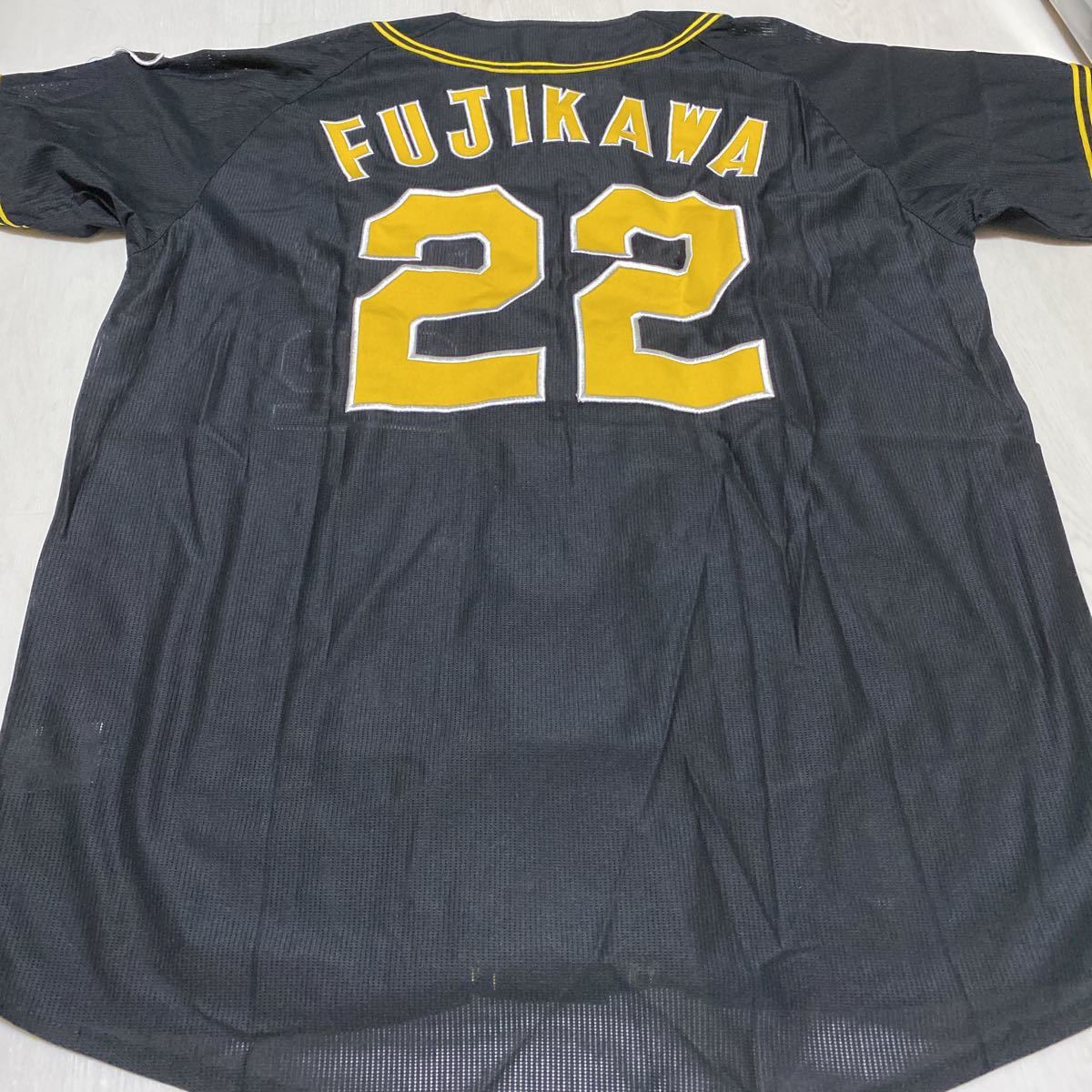 阪神タイガース 藤川球児監督 レプリカユニフォーム ビジター Mサイズ
