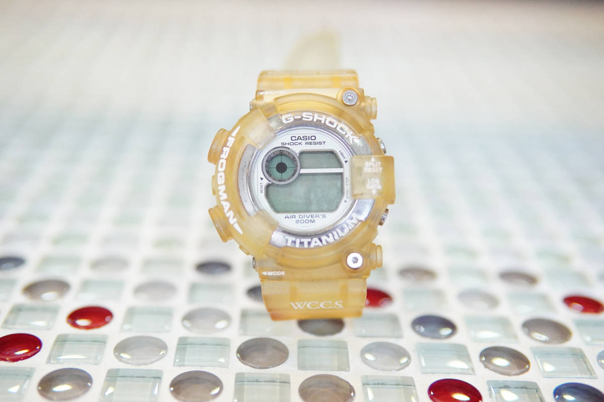 G-SHOCK FROGMAN G-ショック/フロッグマン W.C.C.S. TITANIUM サンゴ礁 DW-8201WC　ジャンク_1
