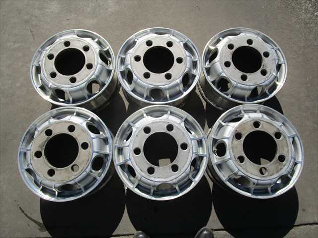 アルコアTOPY製 4t車用アルミホイール 17.5×6.00 浅野孝義 様専用