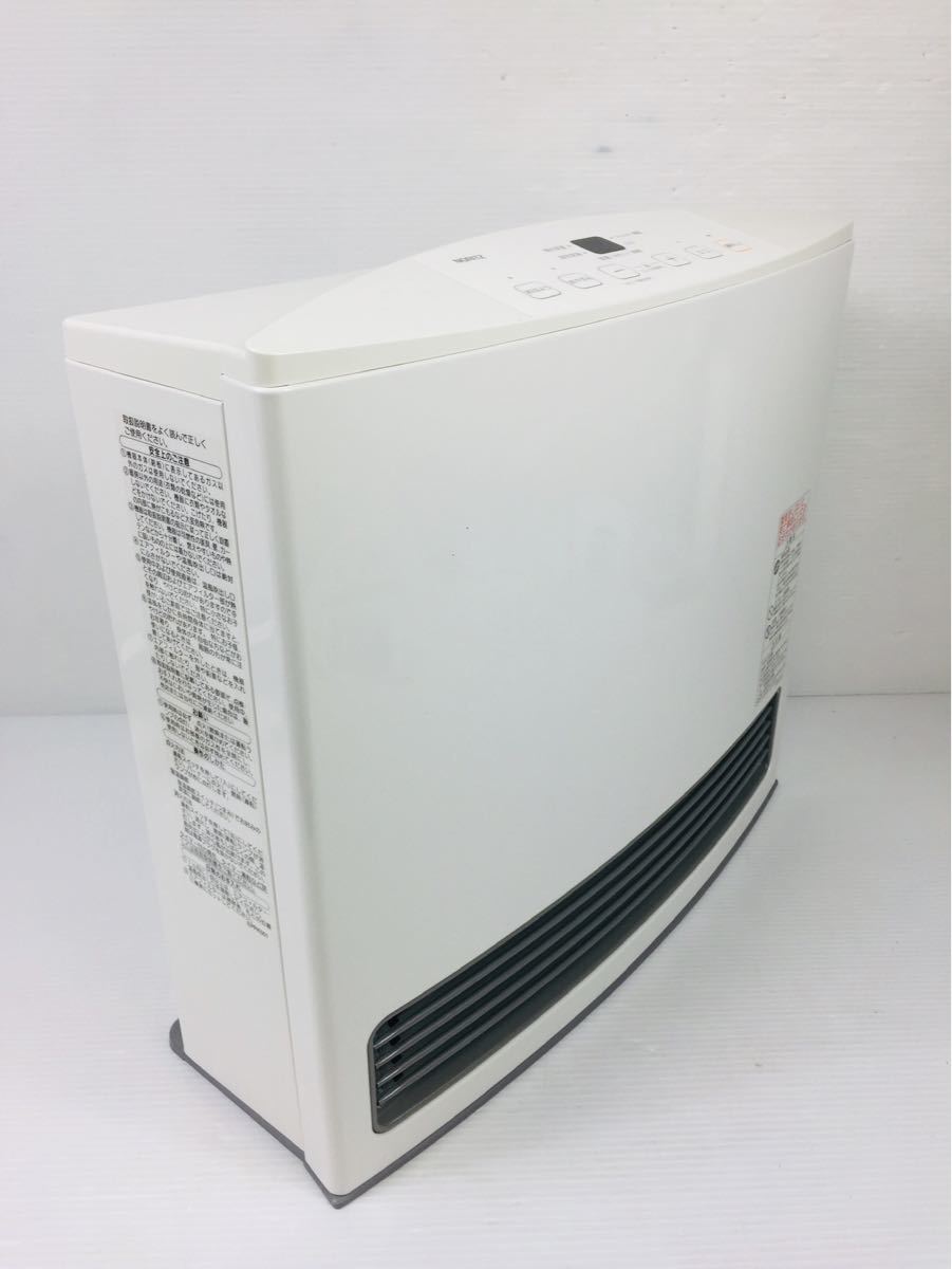 NORITZ ノーリツ ガスファンヒーター GFH-4005S スノーホワイト 木造10畳／コンクリート14畳 プロパンガス／LPガス専用_3