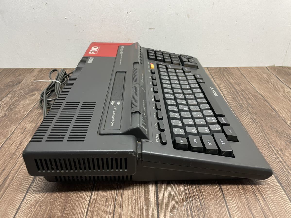 SONY HB-F1XD MSX FDD HOME COMPUTER 【公式通販】