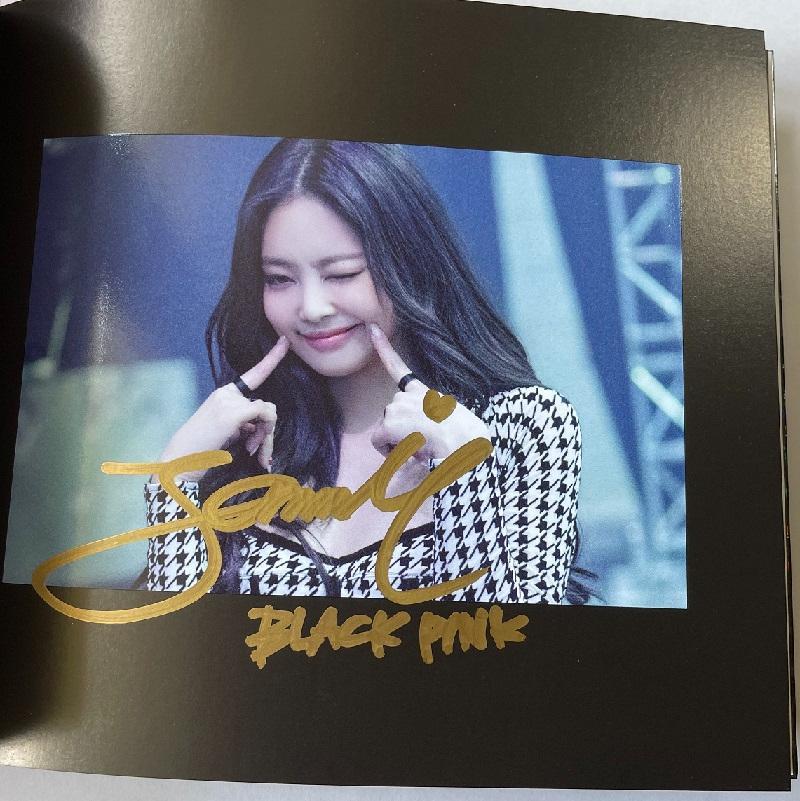 BLACKPINK - [THE BLACKPINK☆全員直筆サイン☆2021 メルカリ メンバー