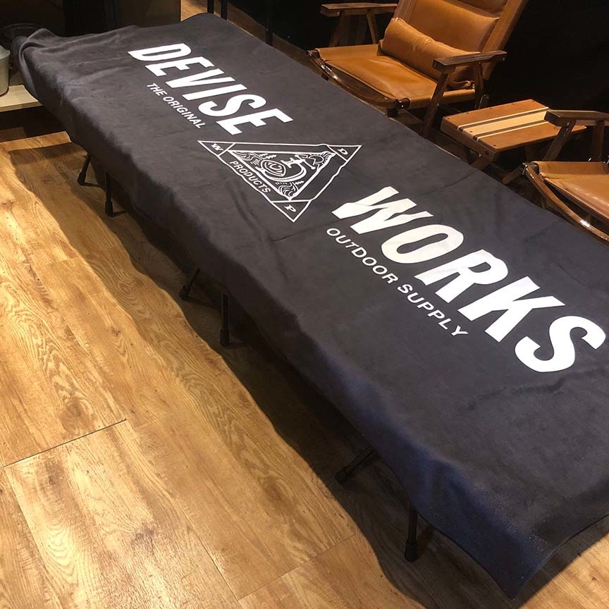 DEVISE WORKS デバイスワークス 紋章 ビックタオル コット用ビッグ