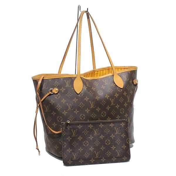 1円～【LOUIS VUITTON】ルイヴィトン モノグラム ネヴァーフル MM  