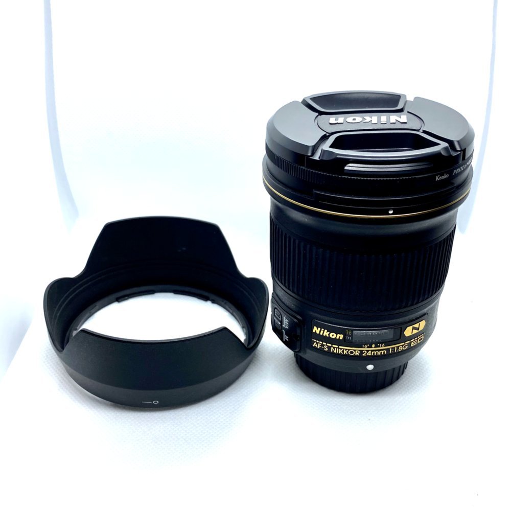 中古】AF-S NIKKOR 24mm f/1.8G ED（防湿庫保管） 24mm NIKKOR AF-S