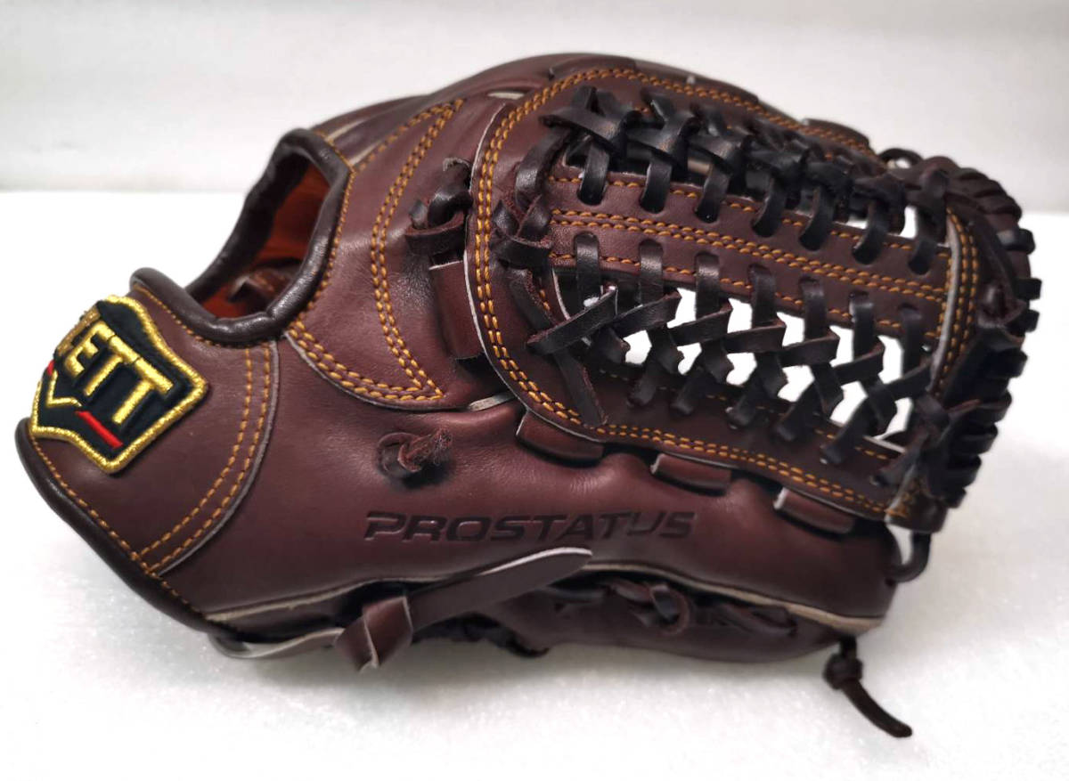 型付け済み即戦力□ZETTゼット プロステイタス 硬式用グローブ 内野手 