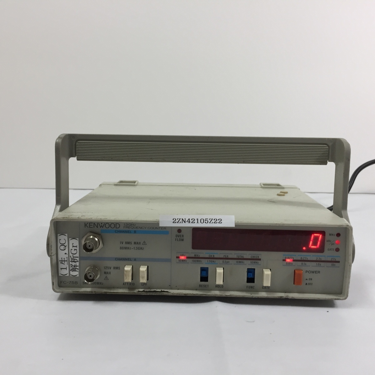KENWOOD FC-758 FREQUENCY COUNTER 周波数カウンタ