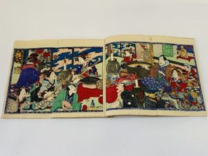 閨房秘戯」中国春画 手書き 10図1冊|唐本 艶本 秘画 閨房秘戯」中国
