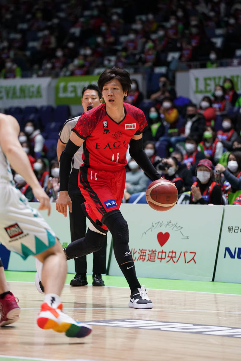 B.LEAGUE 2020-21シーズン レバンガ北海道 #11 桜井 良太 選手着用