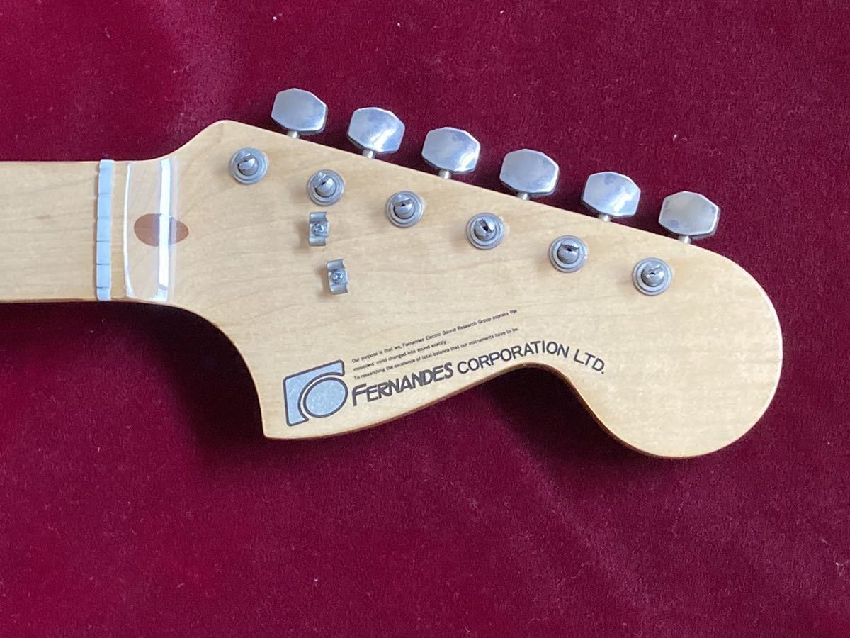 FERNANDES FST ストラト 石ロゴ JAPAN VINTAGE ご覧頂きありがとう