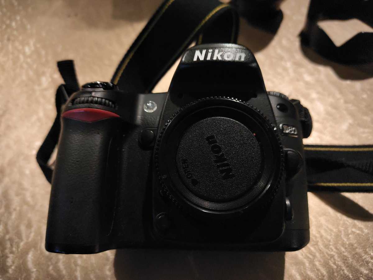 Nikon デジタル一眼レフカメラ D80、Nikon AF-S NIKKOR 18-70mm f3.5-4.5G ED DX、充電器、バッグのセット_2