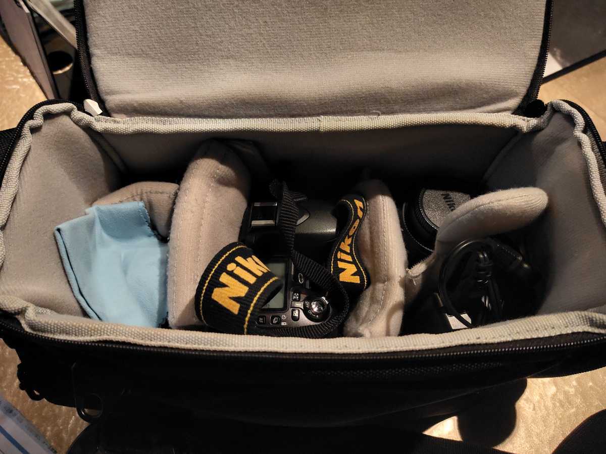 Nikon デジタル一眼レフカメラ D80、Nikon AF-S NIKKOR 18-70mm f3.5-4.5G ED DX、充電器、バッグのセット_8