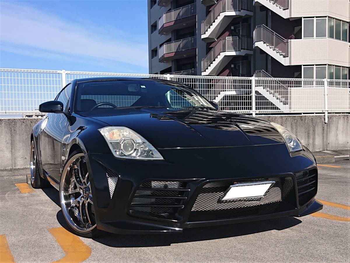 1円 フェアレディz Z33 中期モデル バージョンst ウェーバースポーツエアロ インチアルミ 実走行2万キロ台 修復無し 車検付 フェアレディz 売買されたオークション情報 Yahooの商品情報をアーカイブ公開 オークファン Aucfan Com