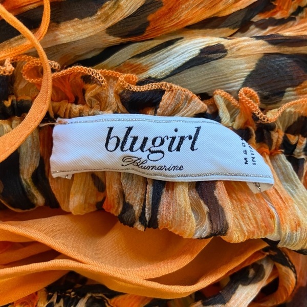 BLUGiRL BLUMARINE ブルーガールブルマリン ワンピース 38 BLUGiRL BLUMARINE ブルーガールブルマリン ワンピース 38