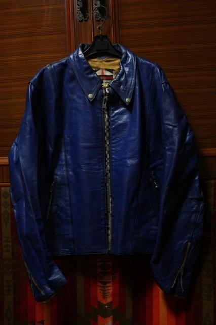 Special 極上レザー 70s 初期 Highwayman ハイウェイマン 濃紺  