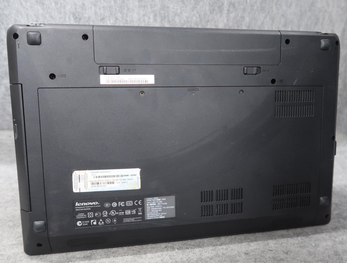 【van太郎】Lenovo g580 2689MFJ i5-3210M Lenovo G580 i5-3210m 2.5GHz win10 office Lenovo G580 2689