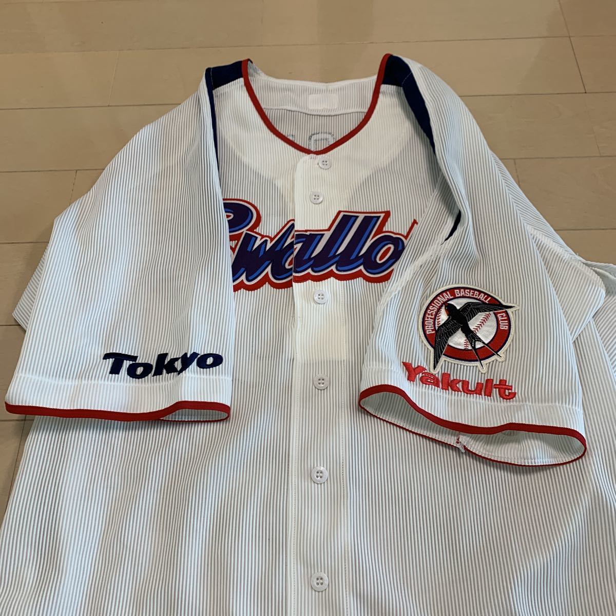 城石憲之 東京ヤクルトスワローズ 実使用 ユニフォーム 日本ハム