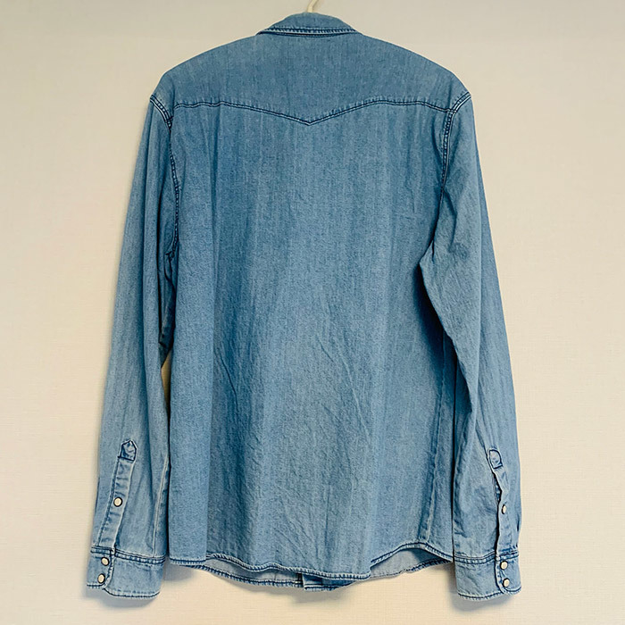 H Mエイチアンドエム デニムシャツ メンズ 長袖 長袖シャツ 売買されたオークション情報 Yahooの商品情報をアーカイブ公開 オークファン Aucfan Com