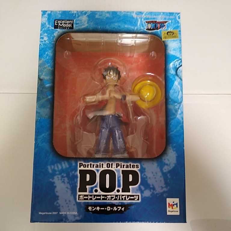 【新品未開封品】メガハウス　ONE PIECE P.O.P モンキー・D・ルフィ　ワンピース フィギュア　Portrait Of Pirates