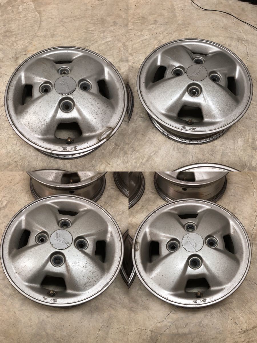 希少 ダイハツ 純正 アルミ ホイール PCD110 4H 12インチ 4j×12 4本