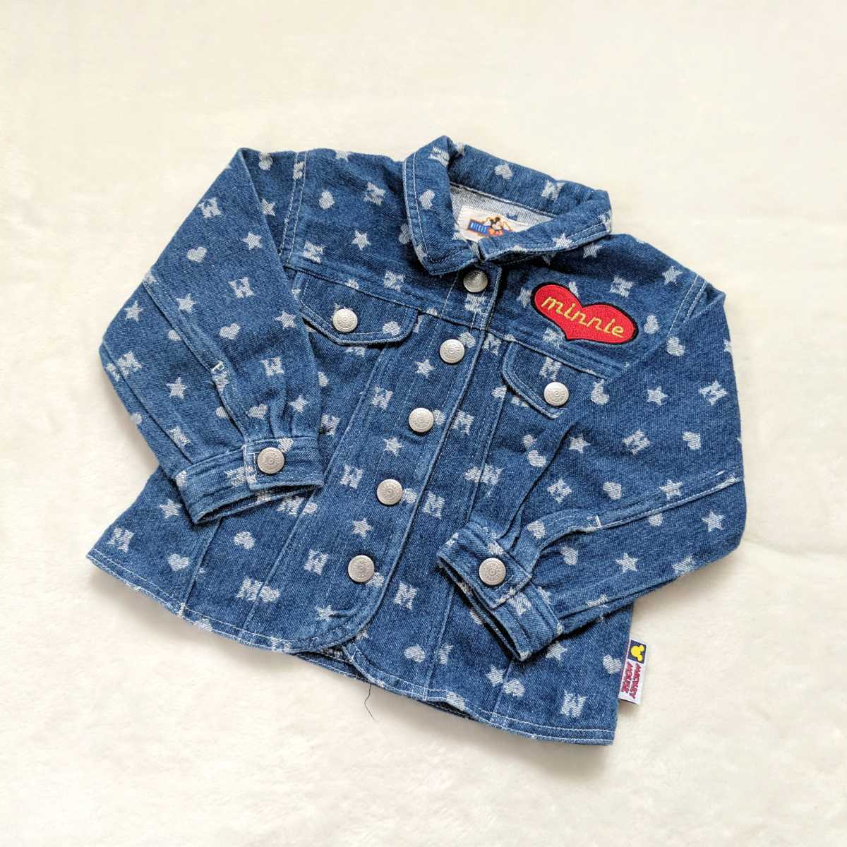 1円スタート Disney ディズニー Gジャン ジージャン 80cm ミニーちゃん 刺繍 女の子 ベビー 子供服 80 75 84cm 売買されたオークション情報 Yahooの商品情報をアーカイブ公開 オークファン Aucfan Com