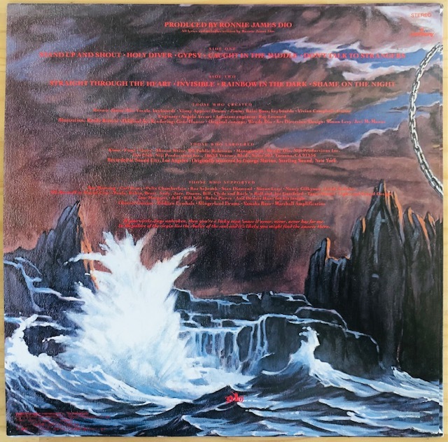 Holy Diver - Dio – Vinyl | LP・国内オリジナル盤Dio 情熱の炎⁄Holy