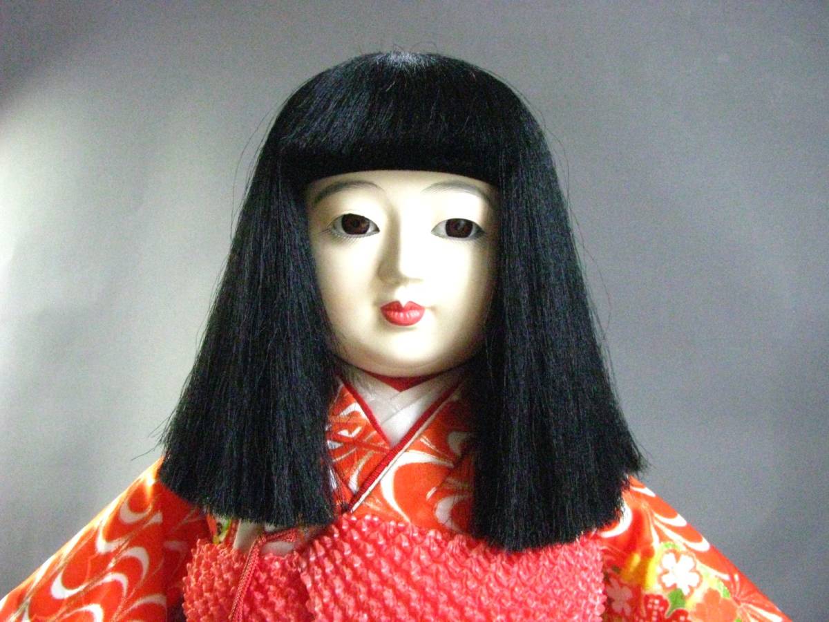 ☆市松人形☆菊水☆日本人形☆高さ54.5cm☆中古品☆(市松人形)｜売買