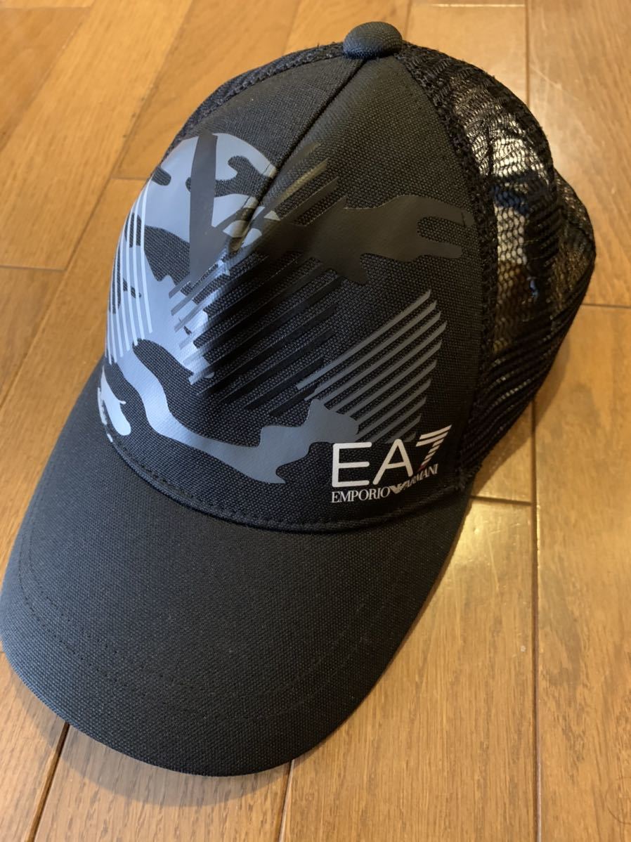 Emporio Armani ea7 エンポリオ アルマーニ 帽子 キャップ メッシュ 黒 男性用 売買されたオークション情報 Yahooの商品情報をアーカイブ公開 オークファン Aucfan Com