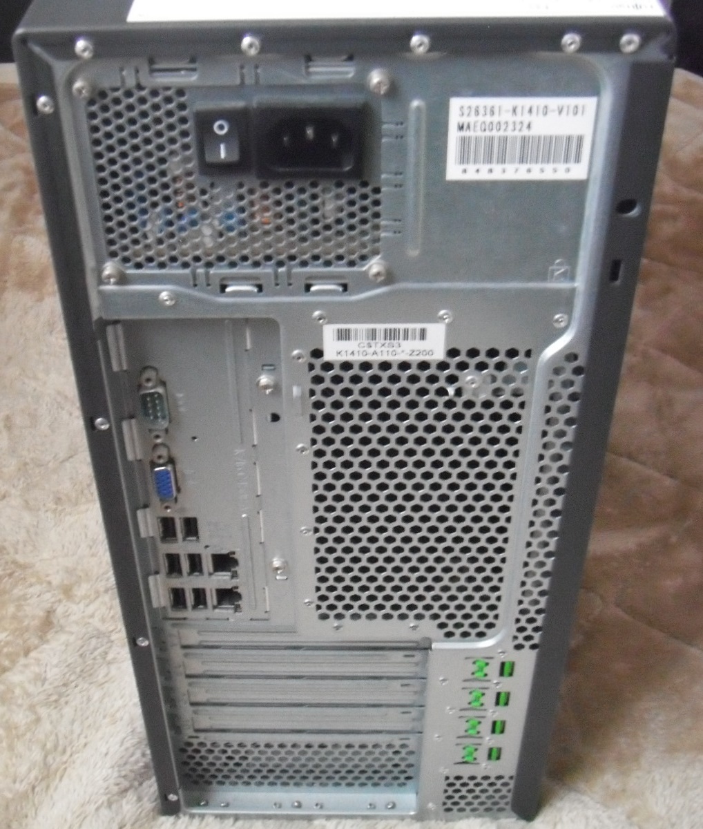 富士通 PRIMERGY TX100 S3 (Pentium G620 2.6GHz ) ジャンク_2