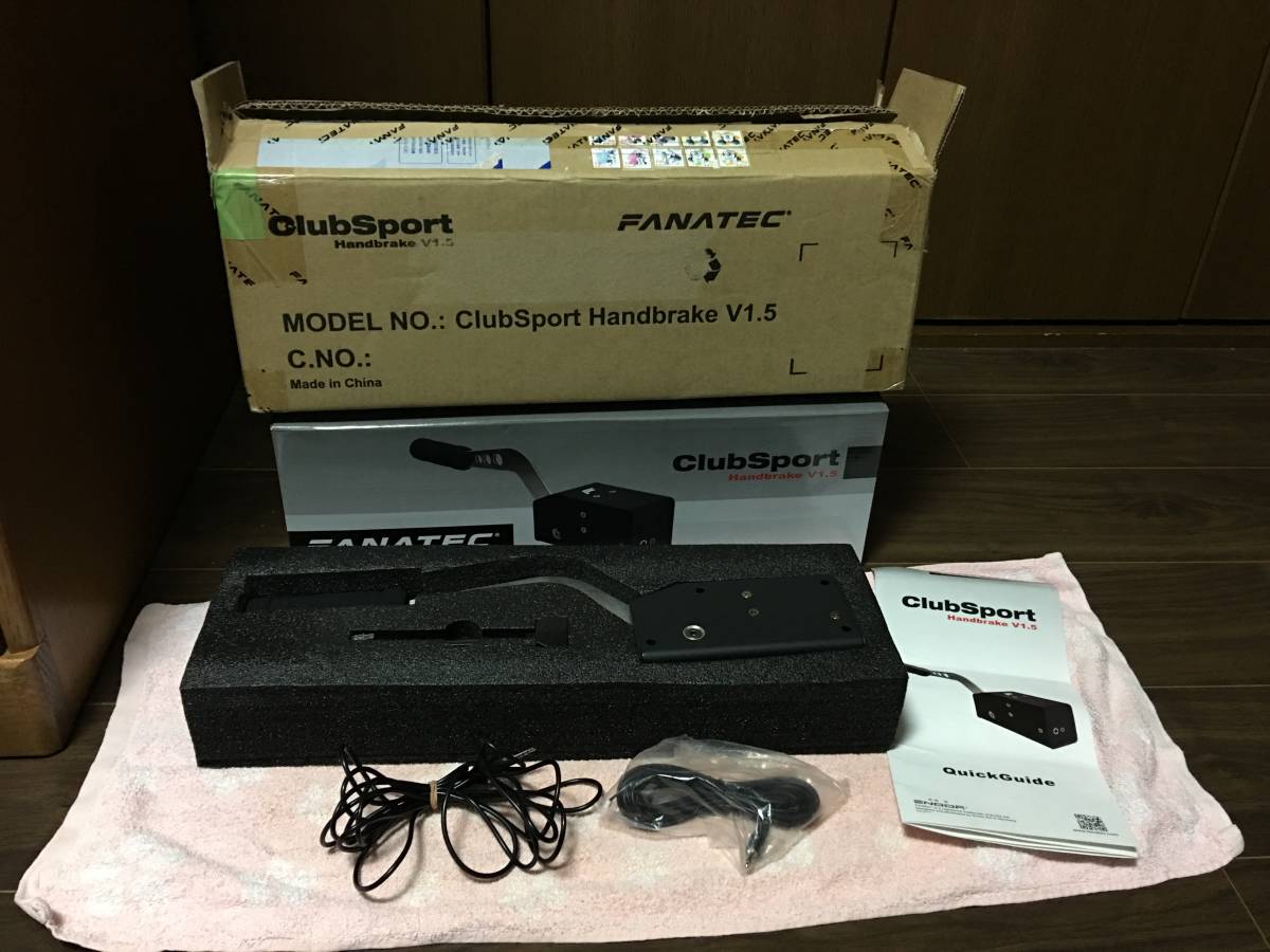 fanatec handbrake v1.5 中古 Handbrake ClubSport V1.5 ハンドル