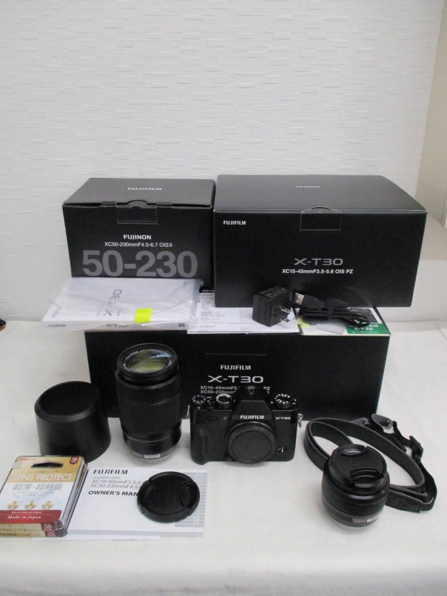 FUJIFILM X-T30 ダブルズームレンズキット FUJIFILM X-T30 ダブル