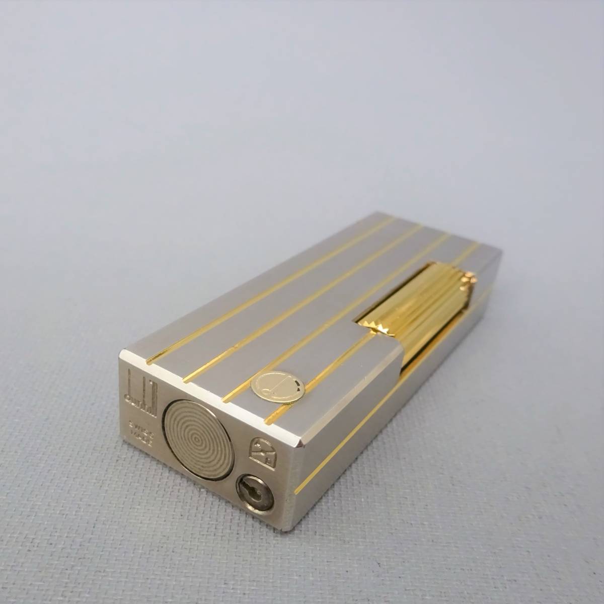 ライター ダンヒル ゴールド dunhill ガスライター - メンズ ゴールド 