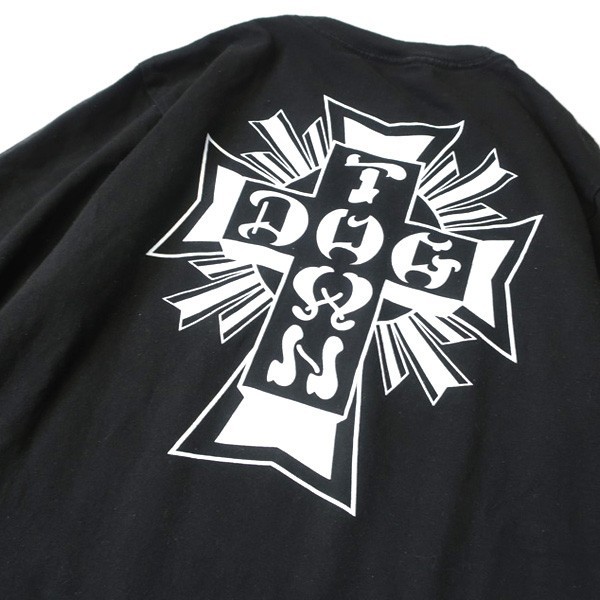 オールドスケート Dogtown ドッグタウン Z Boys 十字架 ロゴ プリント 長袖 カットソー ロンtシャツ ブラック ホワイト 黒 M メンズ 古着 ウエア 売買されたオークション情報 Yahooの商品情報をアーカイブ公開 オークファン Aucfan Com