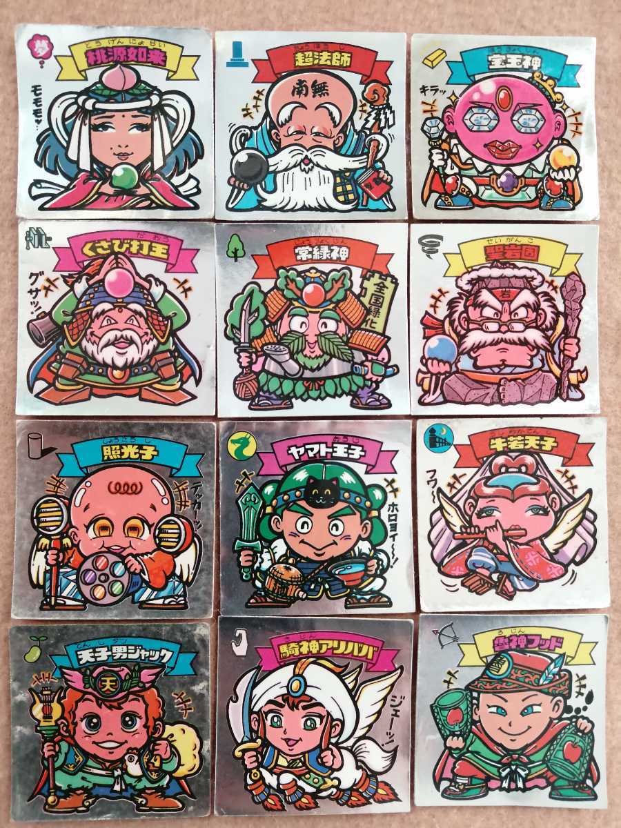 旧ビックリマン悪魔vs天使シール 第5弾 すくみ 36枚コンプ すくみ
