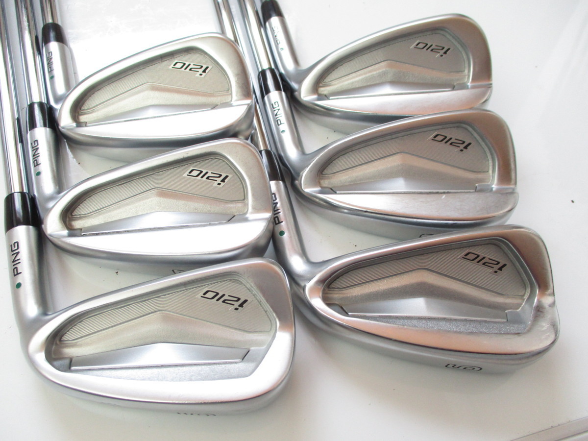 PING i210 アイアン6本セット 5-W 後景 本 背景