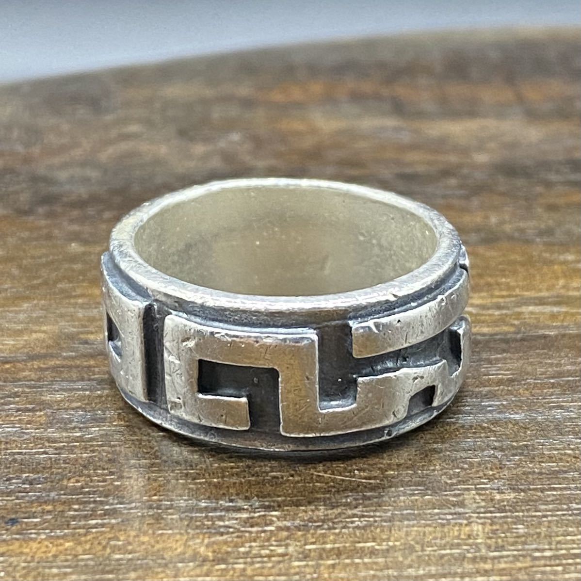 NAVAJO◇フレッドピータース/ターコイズ/リング/SILVER/17号/SLV 17号