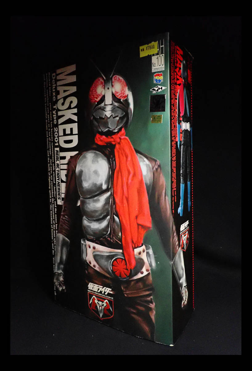 海蛍】メディコムトイ 仮面ライダー旧1号 2001デラックスタイプ MASKED 