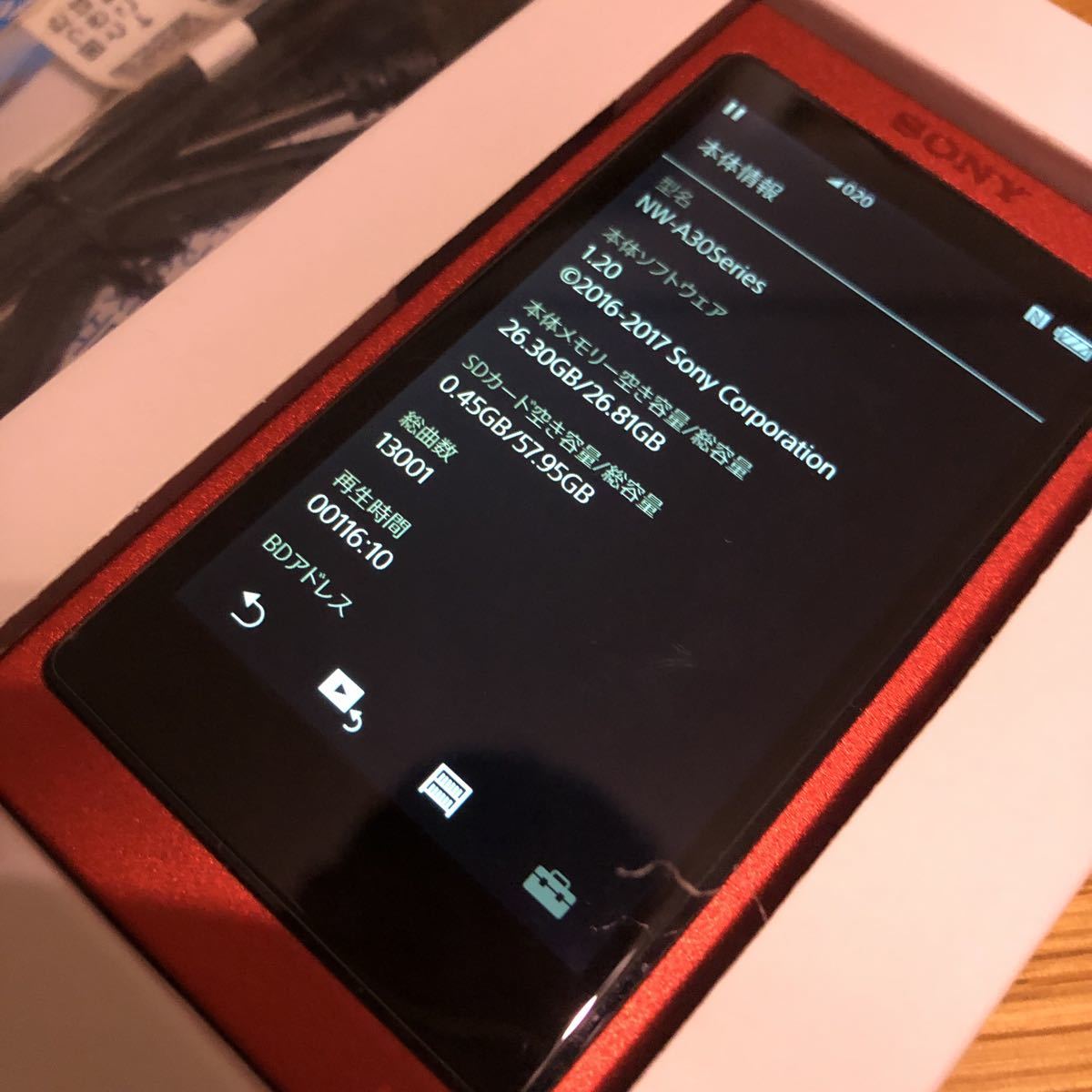ソニーウォークマン Nw A36 ハイレゾ Walkman Sony Bluetooth 付属品あり Sdカード 64gb 本体 売買されたオークション情報 Yahooの商品情報をアーカイブ公開 オークファン Aucfan Com