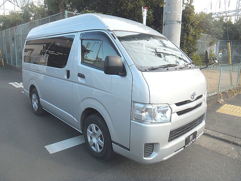 ◎H28年 ハイエースバン ロング DX ハイルーフ ６速AT◎両側スライドドア、ナビ、バックカメラ 車検 令和4年4月