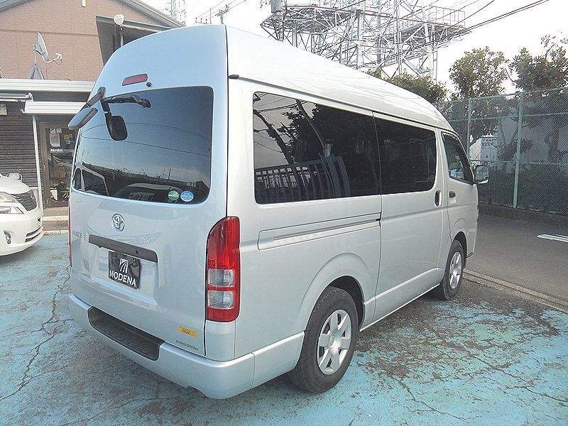 ◎H28年 ハイエースバン ロング DX ハイルーフ ６速AT◎両側スライドドア、ナビ、バックカメラ 車検 令和4年4月