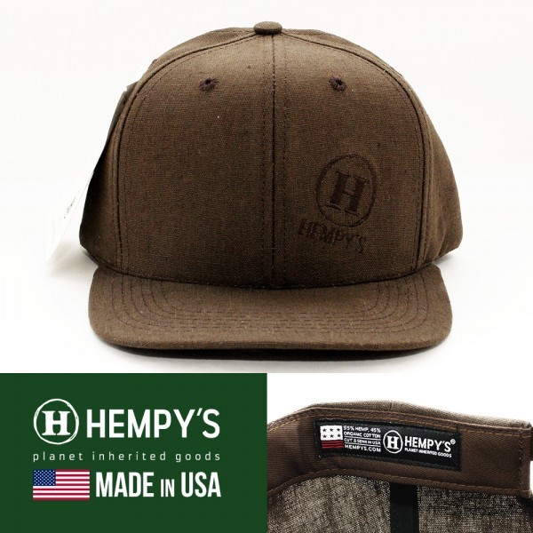 安い，最新作 キャップ 帽子 メンズ フラットブリム 平ツバ ヘンピーズ Hemp Baseball Cap ブラウン HBCB フリーサイズ アメリカ生産 USA ブランド(野球帽)｜売買されたオークション情報、yahooの商品情報をアーカ 野球帽