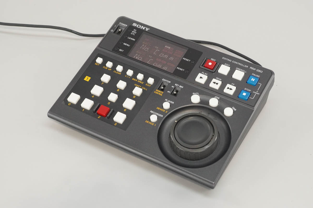 Vintage Sony RM-280 Remote Editing Controller For SRW⁄HDW⁄PDW⁄DSR