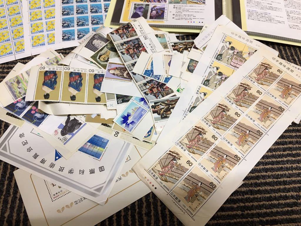 最新作，お得 1円スタート！ 切手シート 記念切手 切手 デザイン切手