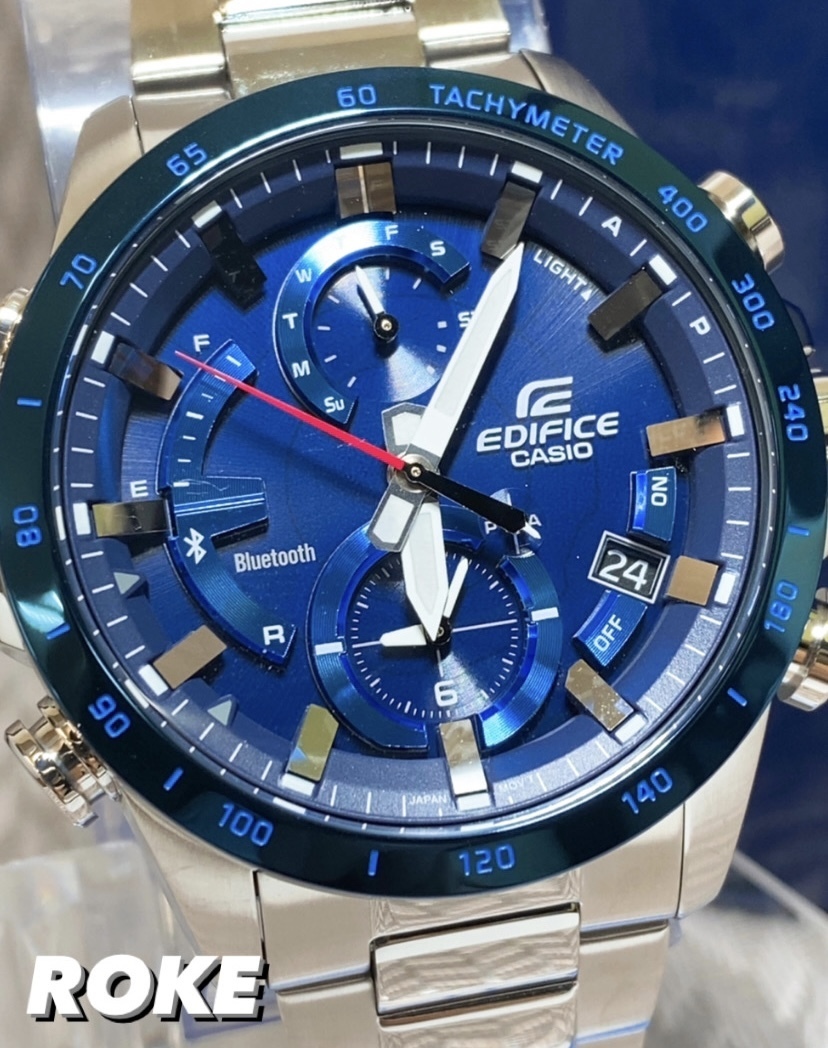 カシオ EDIFICE CASIO スマートフォンリンク EQB-800 Bluetooth搭載 