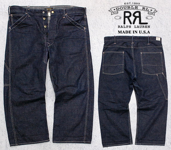 120着限定！美品 USA製 ロフトマン別注 ダブルアールエル DOUBLE RL 