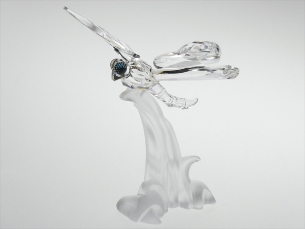 n182 SWAROVSKI スワロフスキー シルバークリスタル スワン印 トンボ