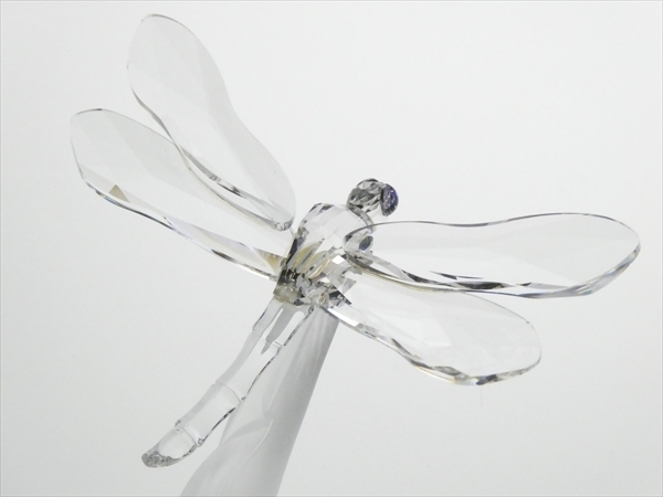 n182 SWAROVSKI スワロフスキー シルバークリスタル スワン印 トンボ