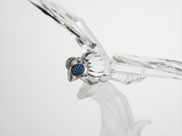 n182 SWAROVSKI スワロフスキー シルバークリスタル スワン印 トンボ