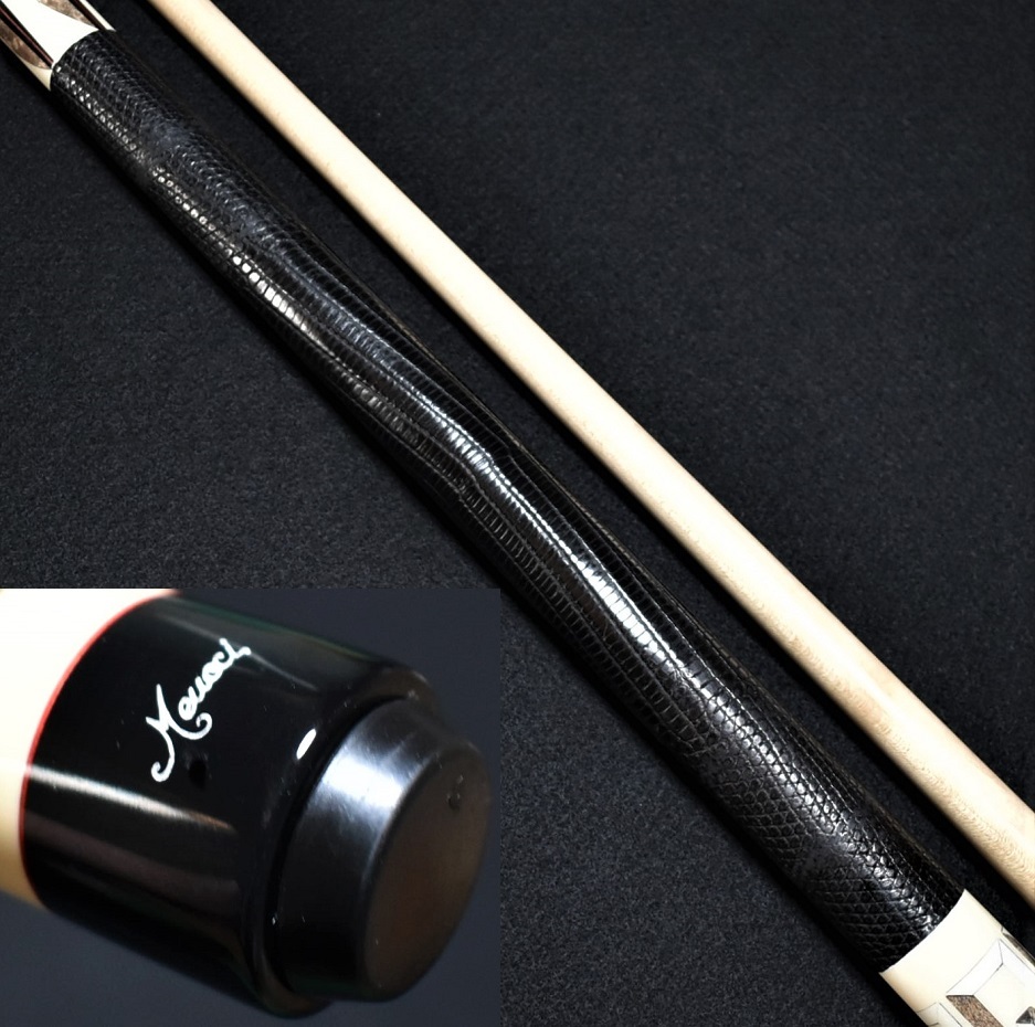 即決◇Meucci Cue メウチ 1990年代モノ ドットシャフト リザード本革